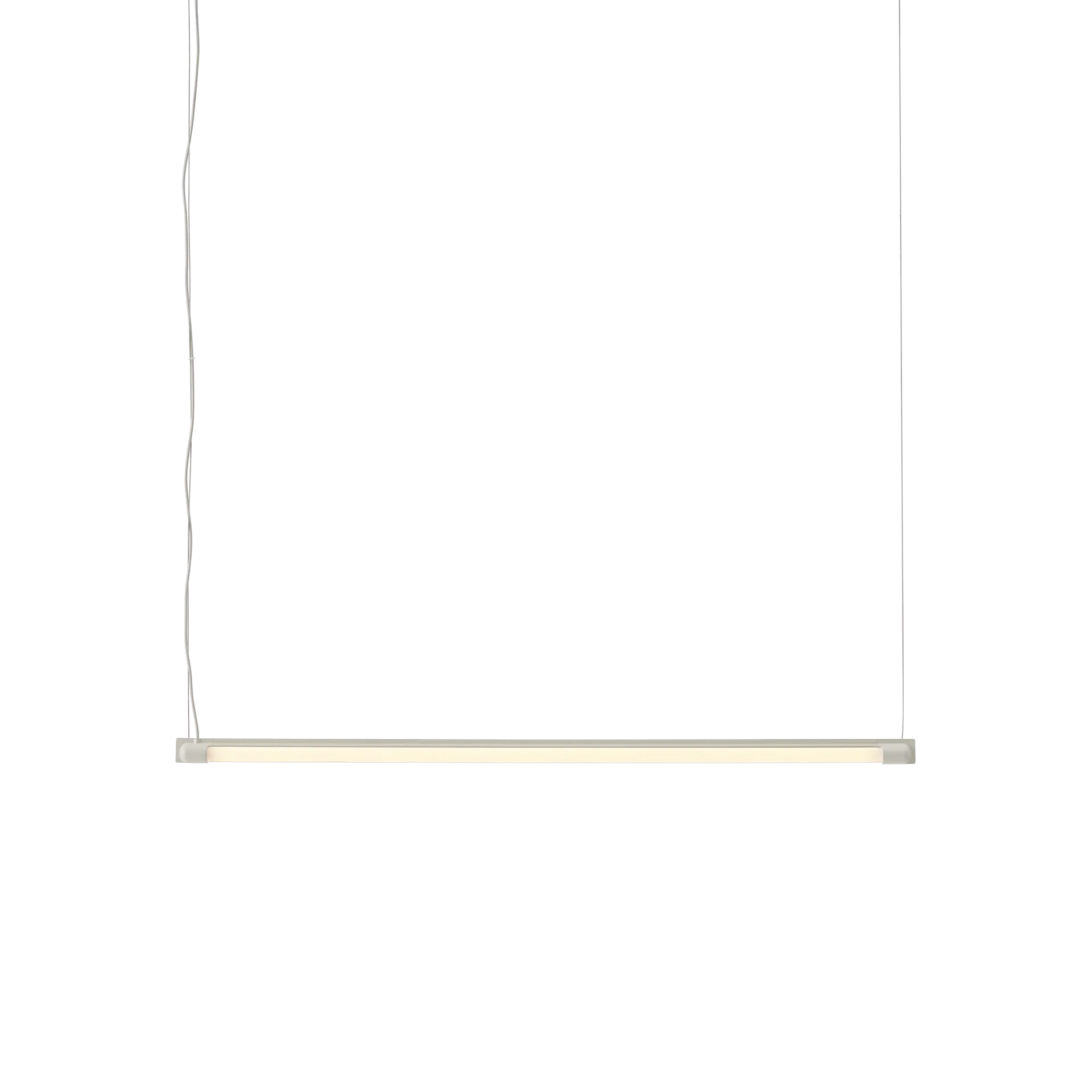 Fine Suspension Lamp 90 cm, Grey Muuto