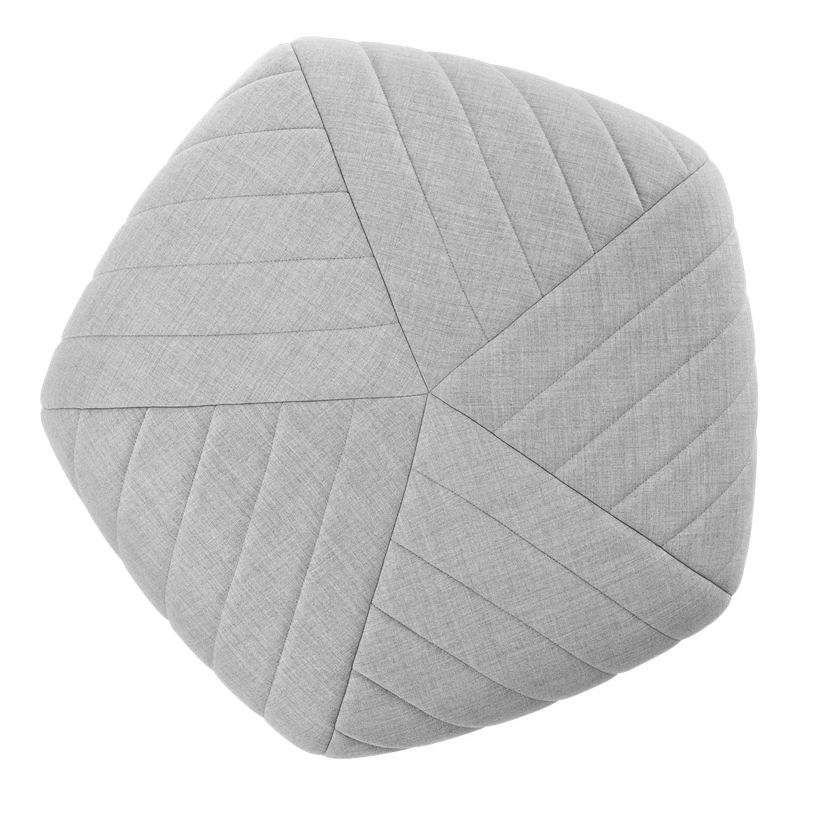 Five pouf small, Light grey Muuto