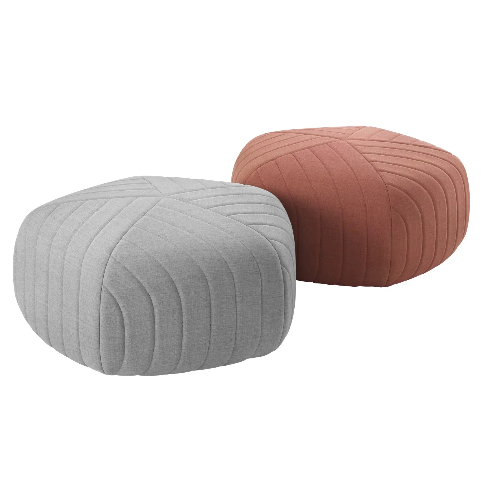 Five pouf small, Light grey Muuto