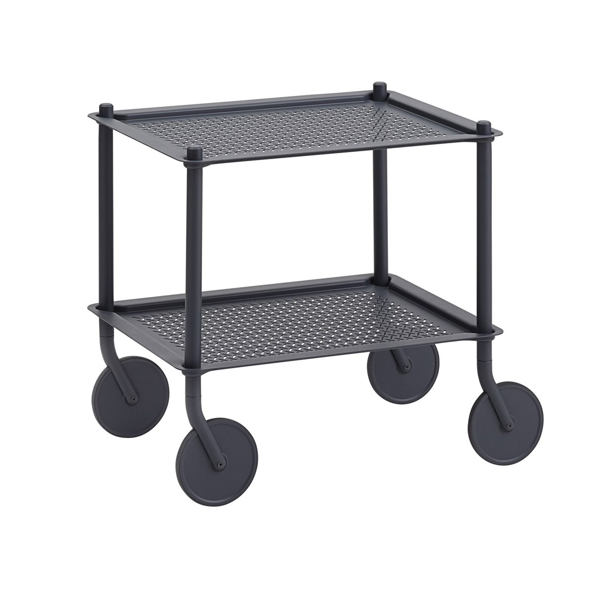 Muuto Flow 2-layer trolley 57 cm Blue-grey