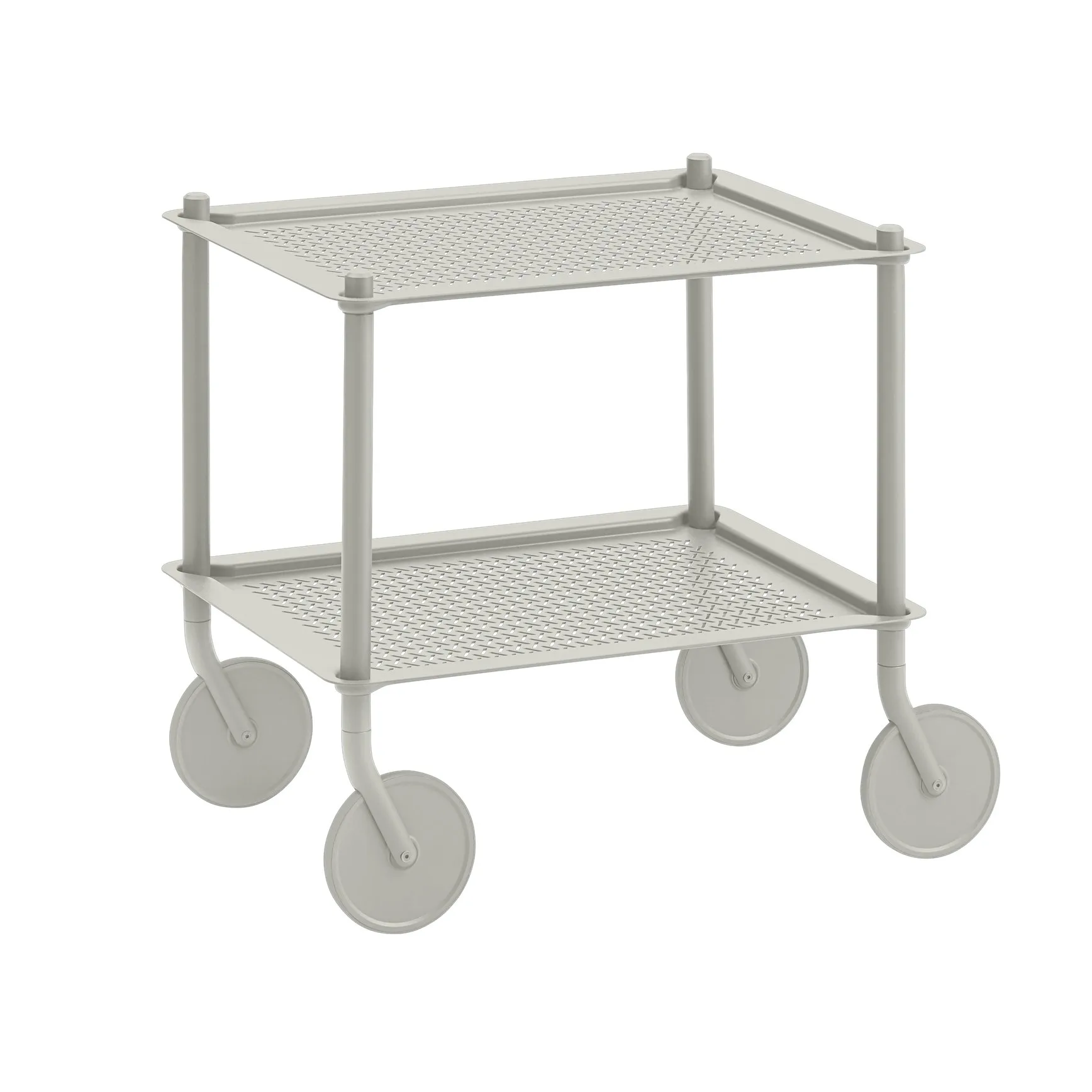 Flow 2-layer trolley 57 cm, Grey Muuto