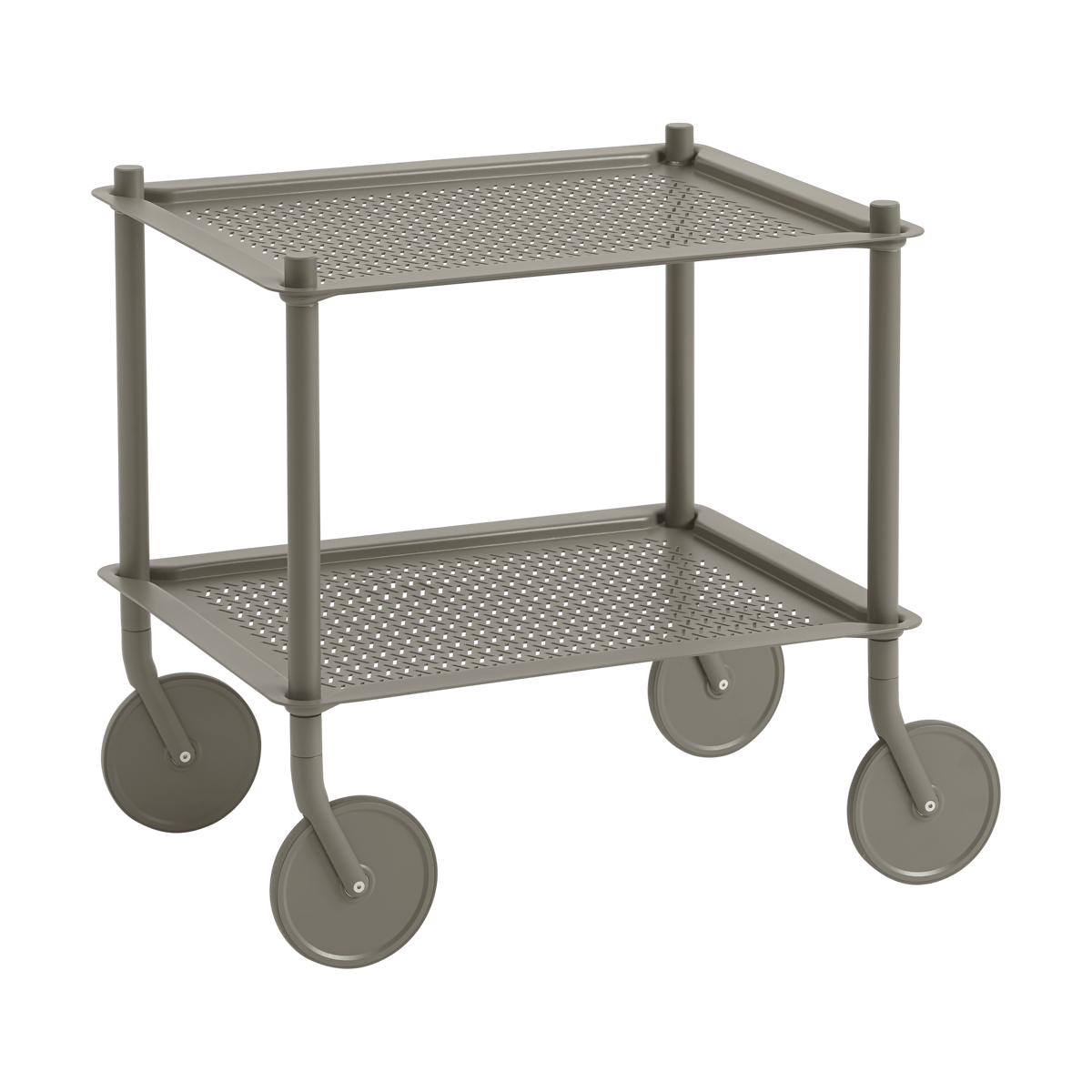 Muuto Flow 2-layer trolley 57 cm Taupe
