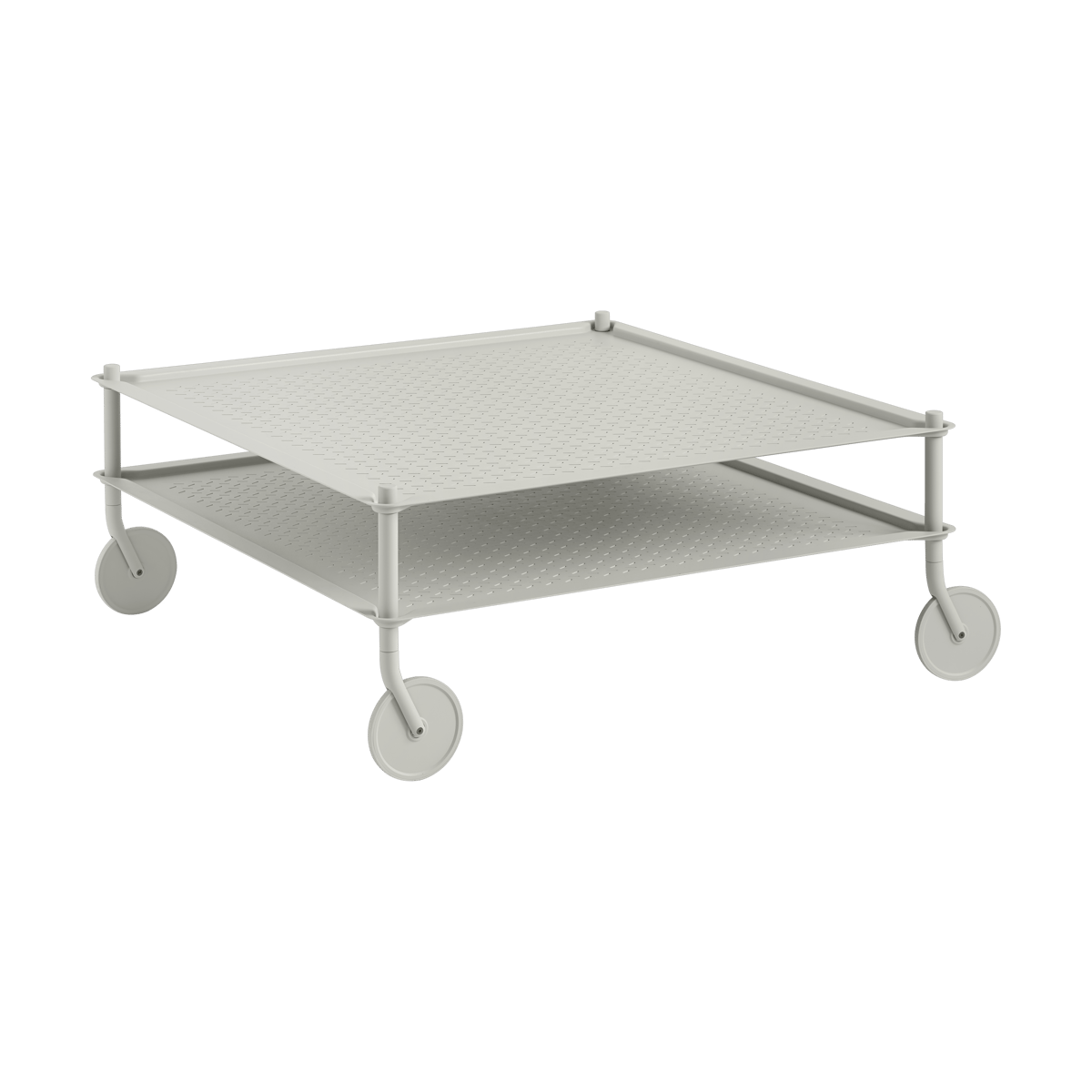 Muuto Flow coffee table 95x95 cm Grey