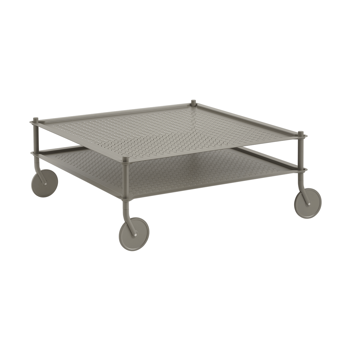 Muuto Flow coffee table 95x95 cm Taupe