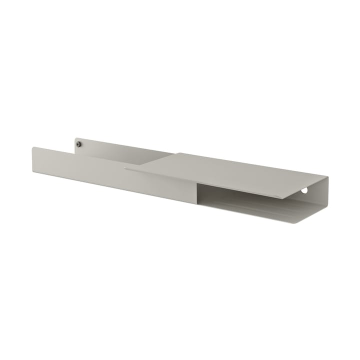 Folded platform shelf 62x5.4 cm - Grey - Muuto