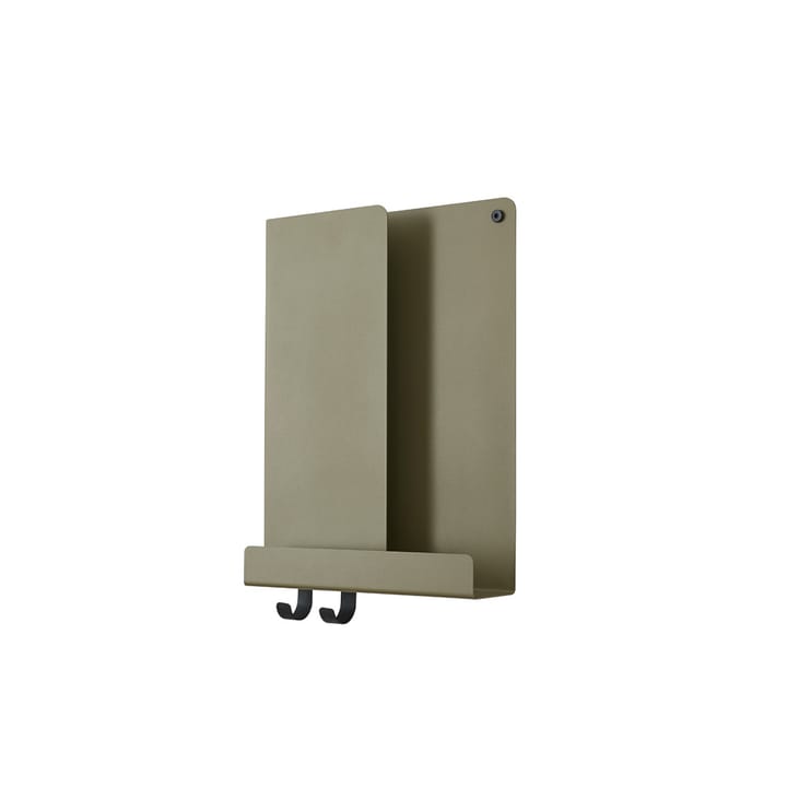 Folded shelf 29.5x40 cm - Olive - Muuto