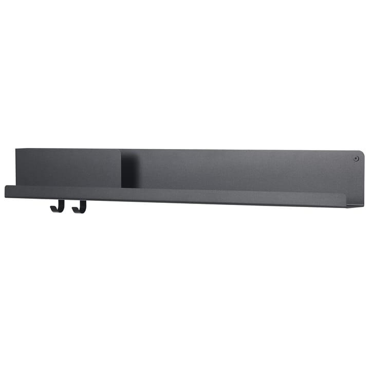 Folded shelf large - black - Muuto