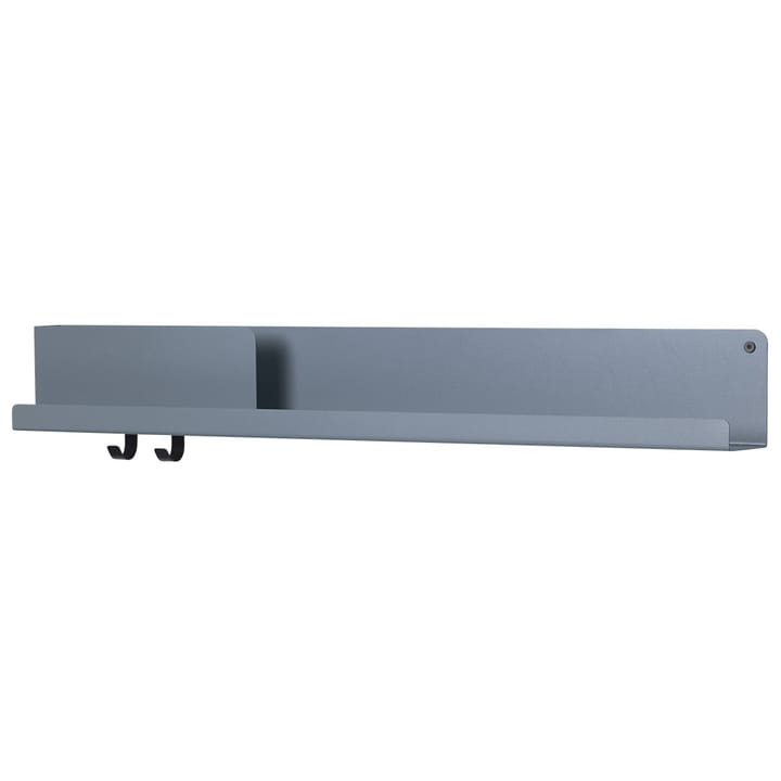 Folded shelf large - Blue grey - Muuto