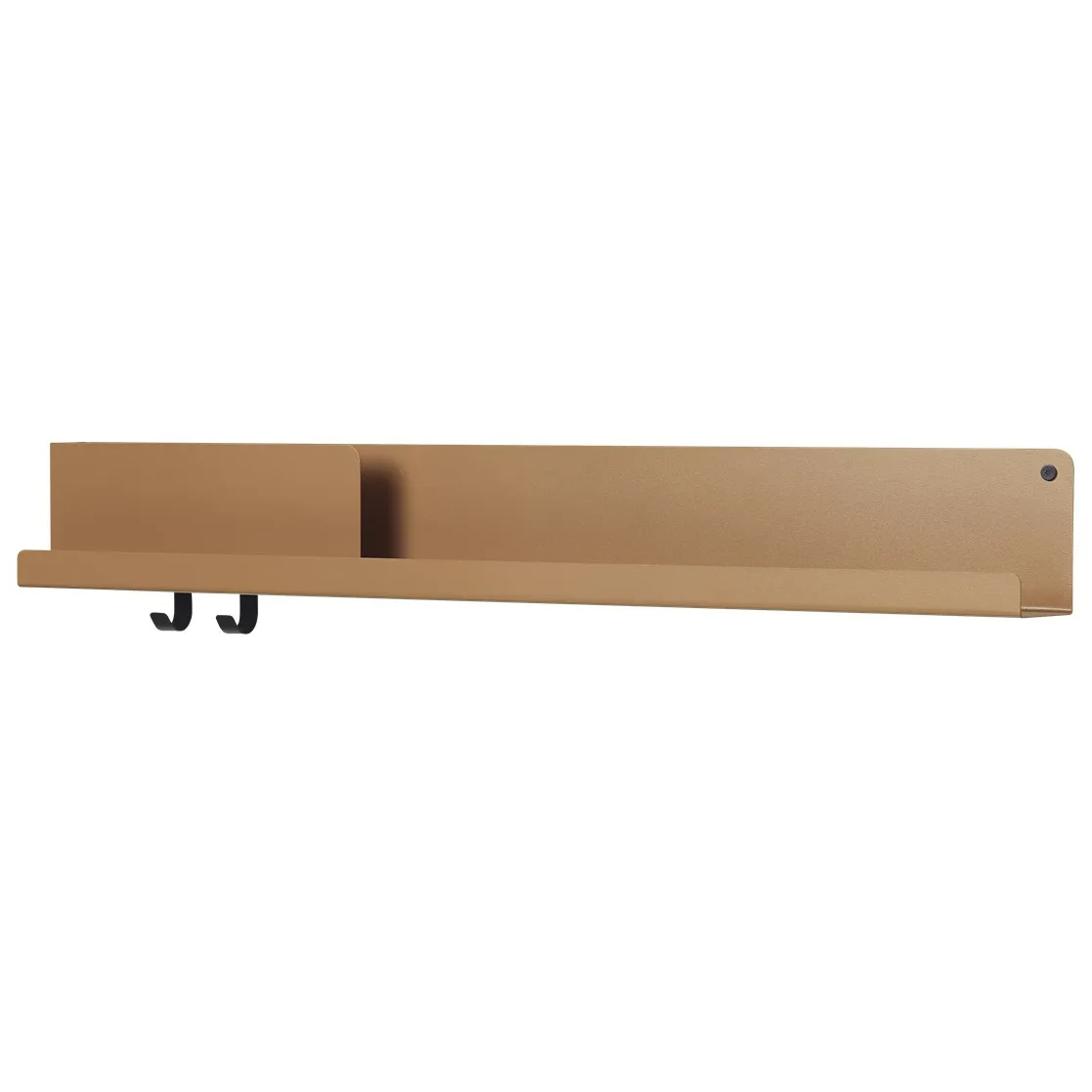 Muuto Folded shelf large Burnt orange | Scandinavian Design | Shelves & shelving systems | Orange