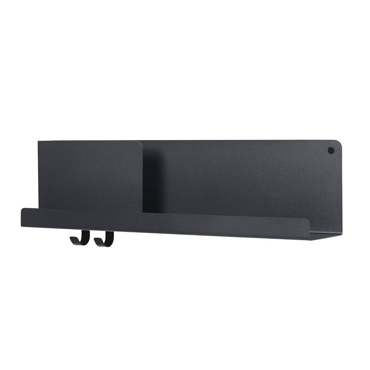 Muuto Folded shelf medium Black | Scandinavian Design | Shelves & shelving systems | Black