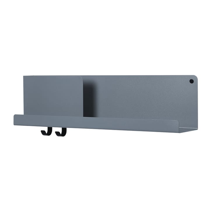 Folded shelf medium - Blue grey - Muuto