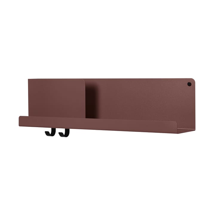 Folded shelf medium - Deep Red - Muuto