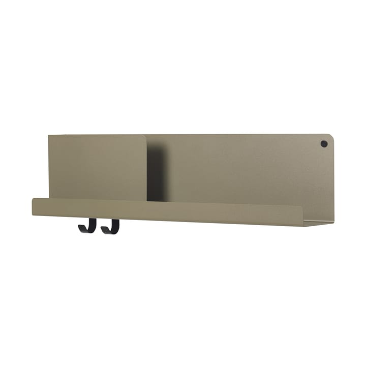 Folded shelf medium - olive - Muuto