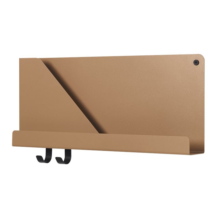 Muuto Folded shelf small Burnt orange | Scandinavian Design | Shelves & shelving systems | Orange