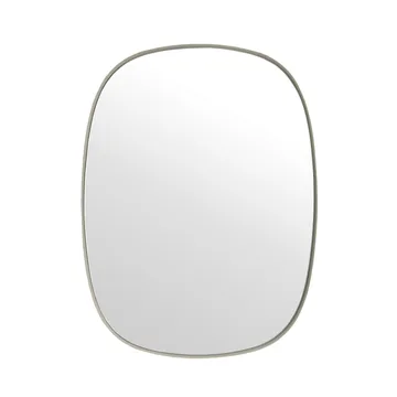 Framed mirror - Grey, 59x44 cm - Muuto
