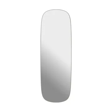 Framed mirror - Grey-clear, 150x50 cm - Muuto