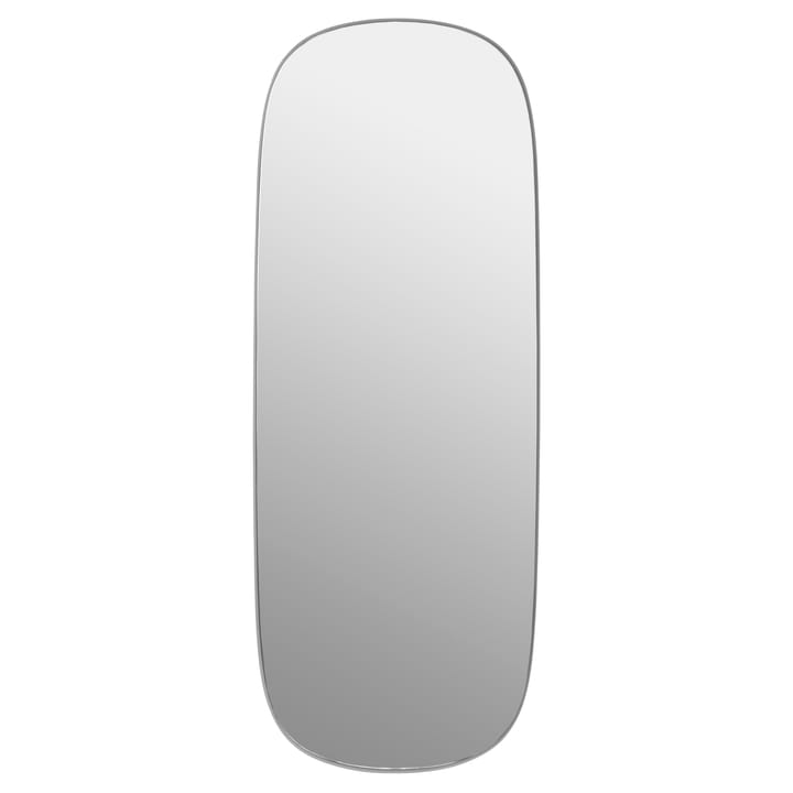 Framed mirror large - Grey-clear - Muuto