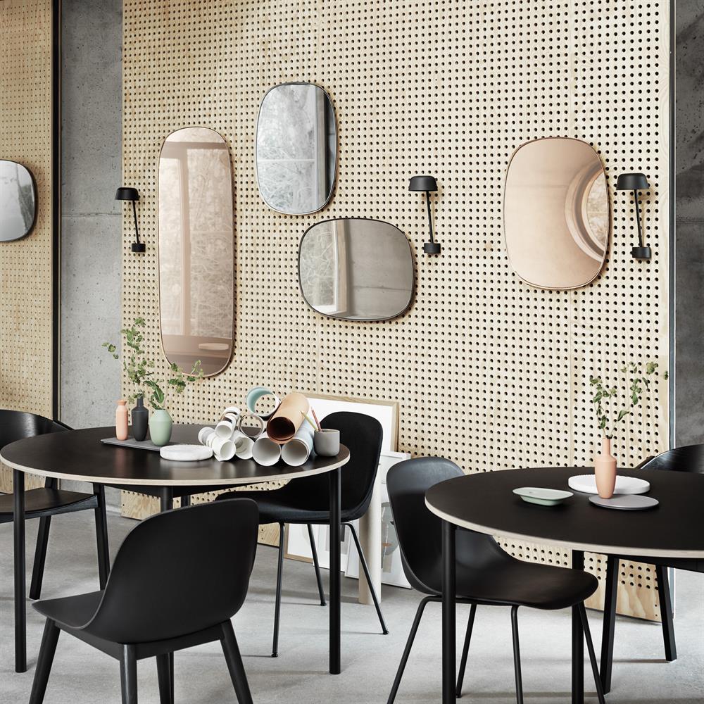 Framed mirror small from Muuto - NordicNest.com