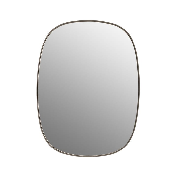 Framed mirror small - Taupe-clear - Muuto