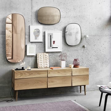 Framed mirror small - taupe - Muuto