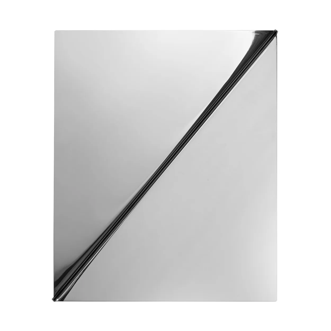 Muuto Gaze wall mirror 25x30 cm | Scandinavian Design | Wall mirrors | Silver-coloured