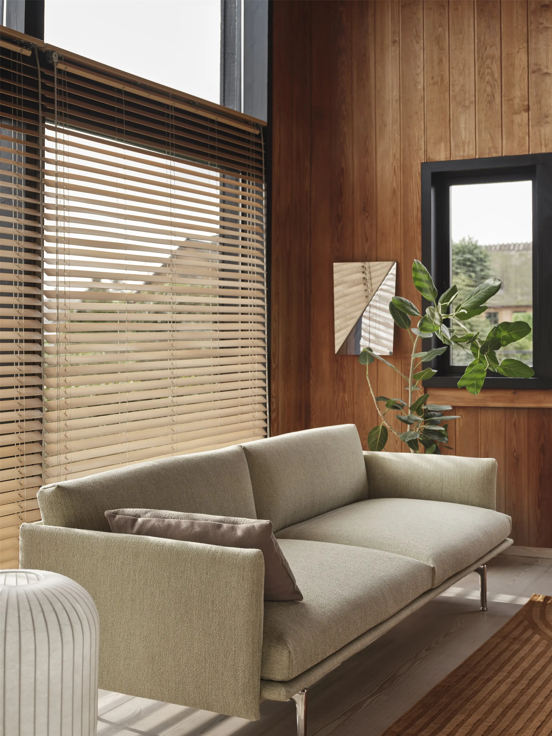 Gaze wall mirror, 25x30 cm Muuto