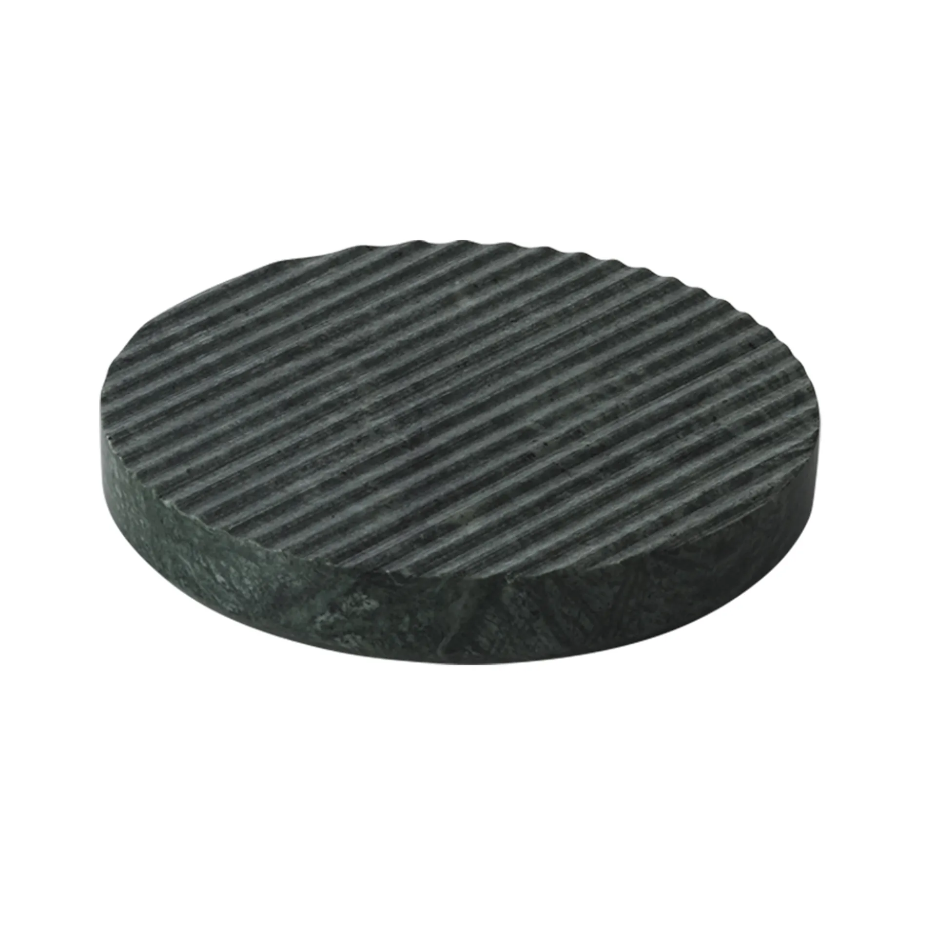 Groove coaster marble, green small Muuto