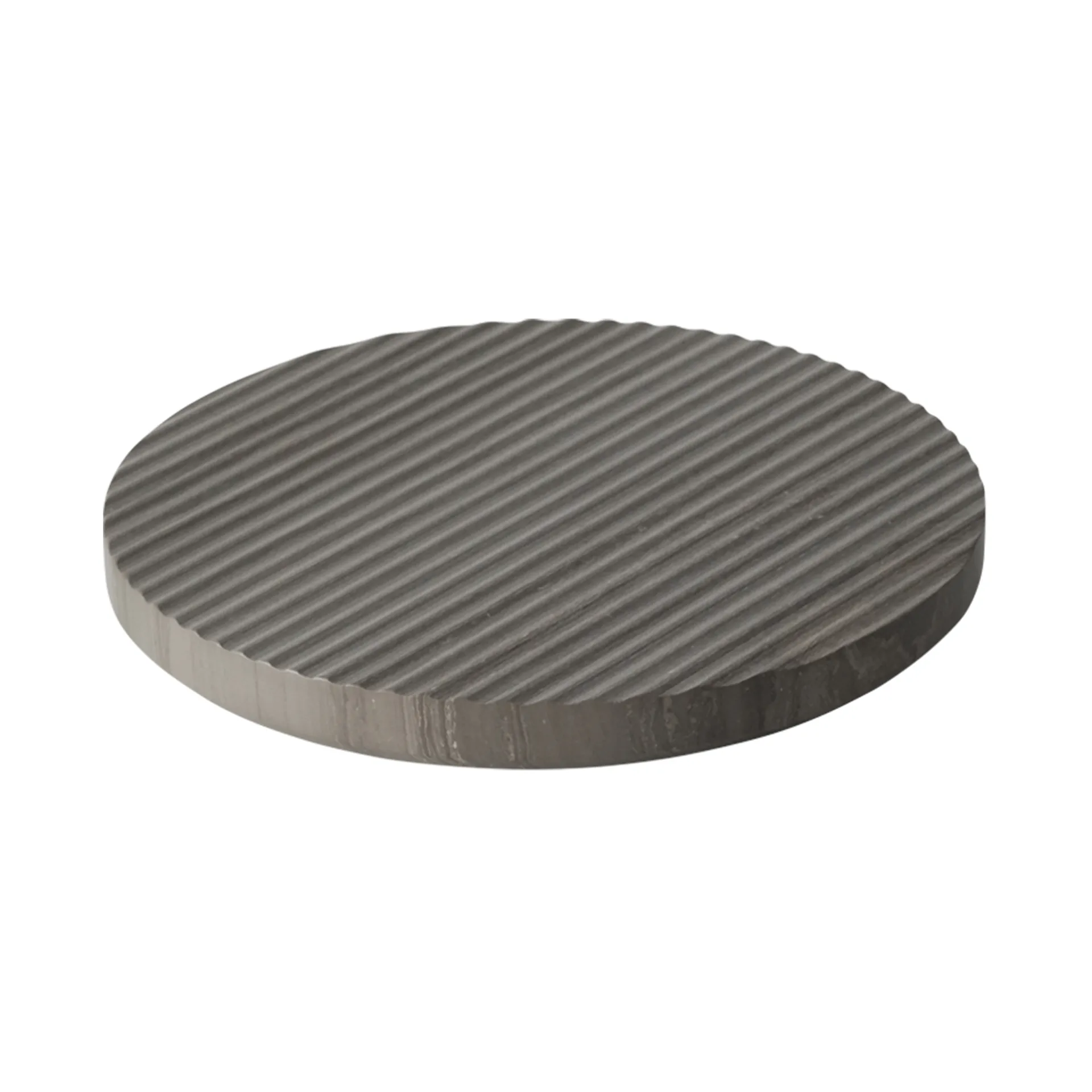 Groove coaster marble, grey large Muuto