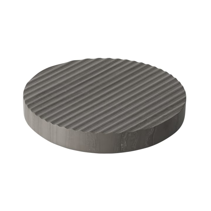 Groove coaster marble - grey small - Muuto