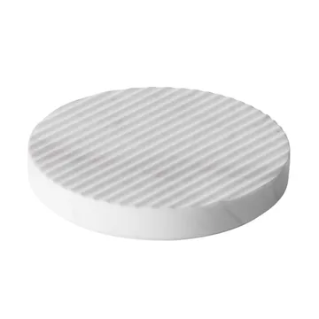 Groove coaster marble - white small - Muuto