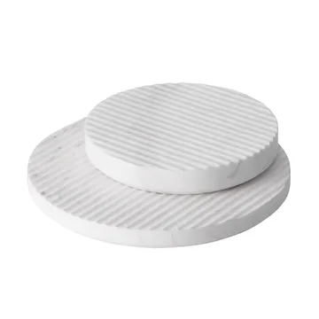 Groove coaster marble - white small - Muuto