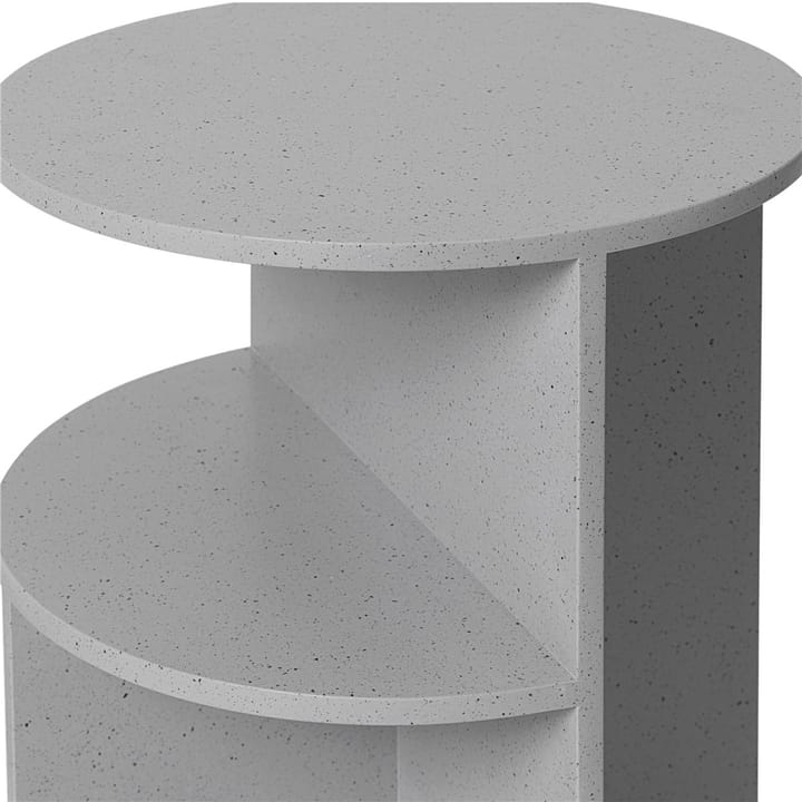 Halves side table - Light grey - Muuto