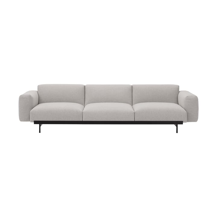 In Situ modul sofa 3-seat configuration 1 - Clay 12-Black - Muuto