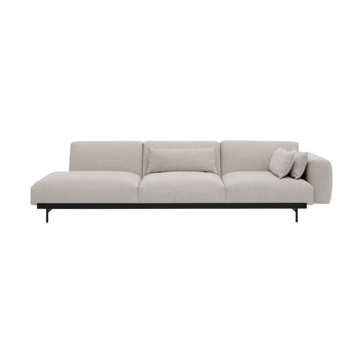 In Situ modul sofa 3-seat configuration 2 - Clay 12-Black - Muuto