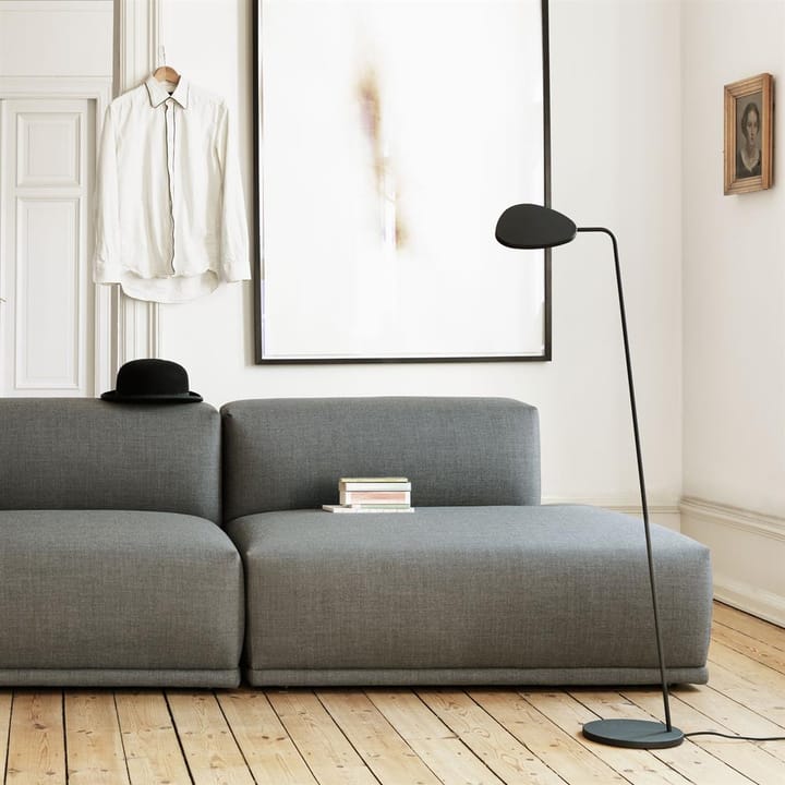 Leaf floor lamp - Black - Muuto