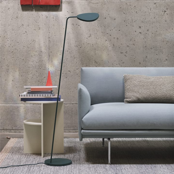 Leaf floor lamp - Dark green - Muuto