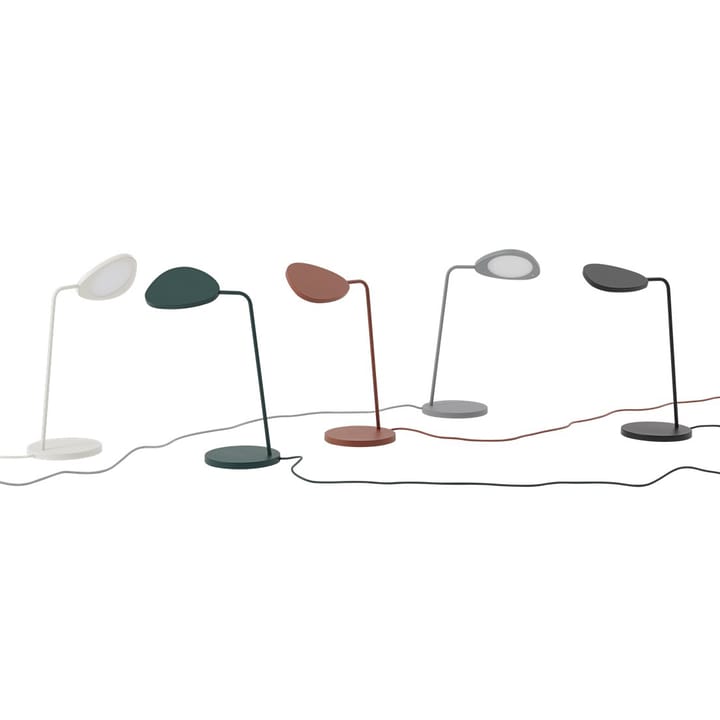 Leaf table lamp white - Copper brown - Muuto