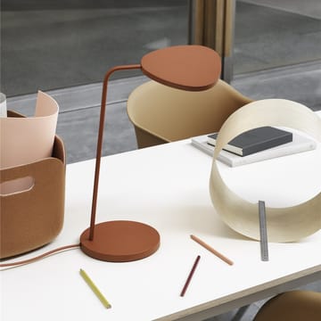 Leaf table lamp white - Copper brown - Muuto