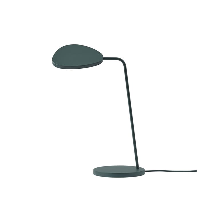 Leaf table lamp white - Dark green - Muuto