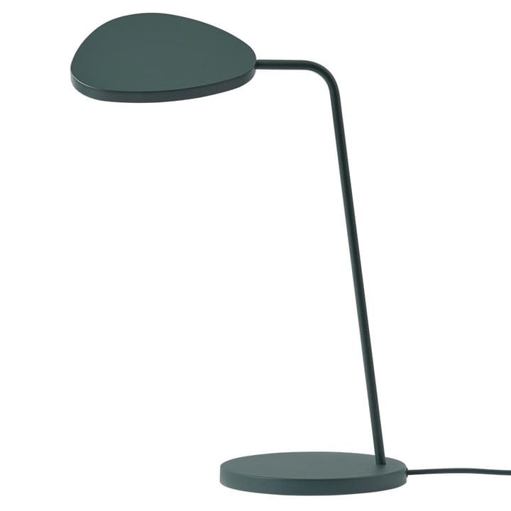 Leaf table lamp white - Dark green - Muuto