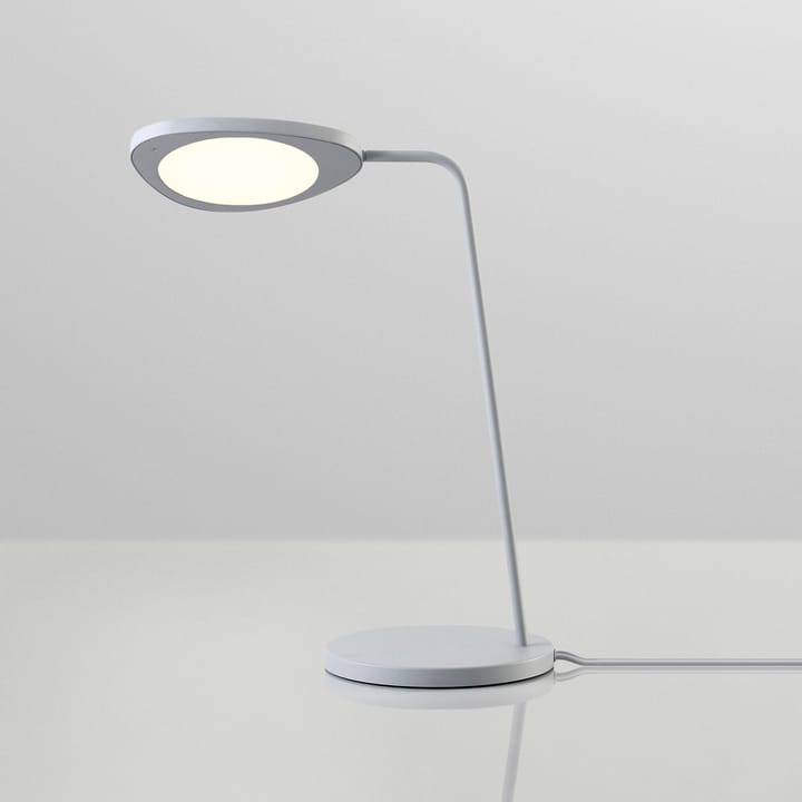 Leaf table lamp white - grey - Muuto