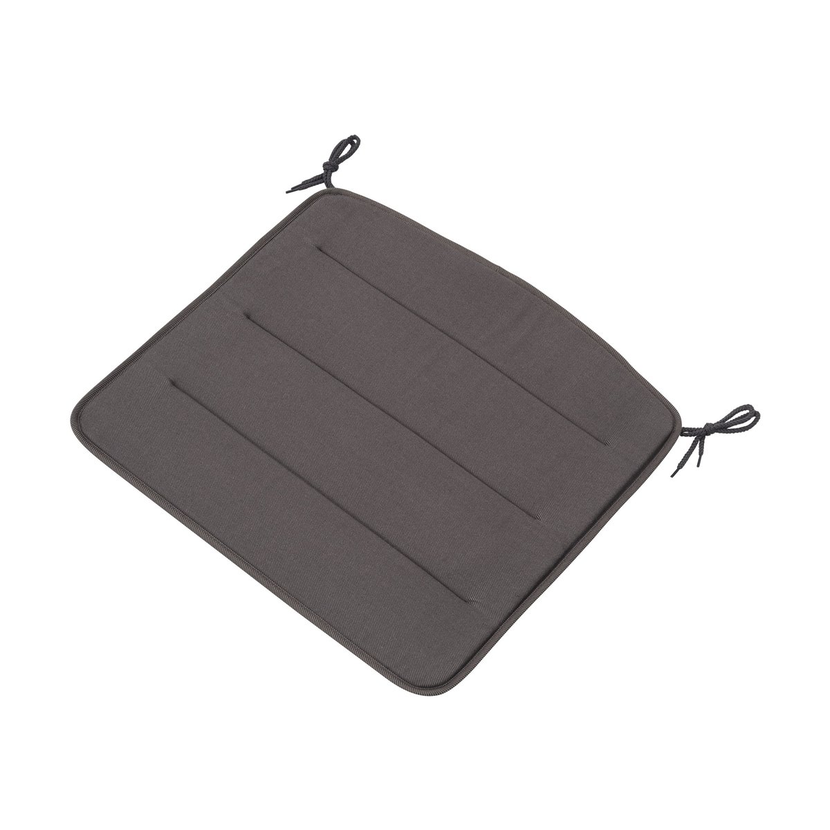 Muuto Linear Steel Armchair seat cushion Twitell dark grey