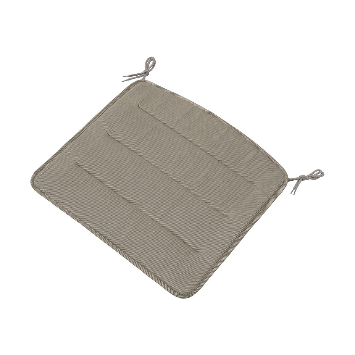 Muuto Linear Steel Armchair seat cushion Twitell light grey