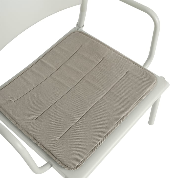 Linear Steel Armchair seat cushion - Twitell light grey - Muuto