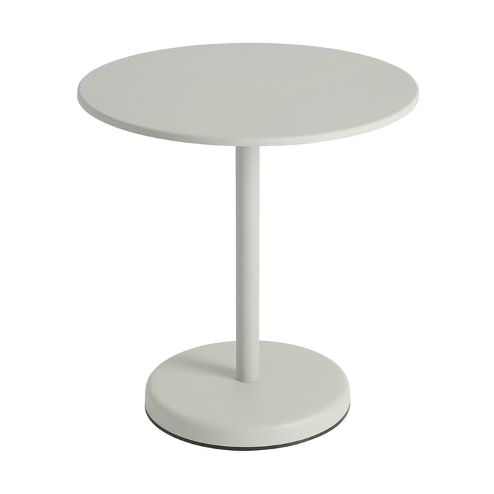 Linear steel café table V2 table Ø70 cm Grey - undefined - Muuto