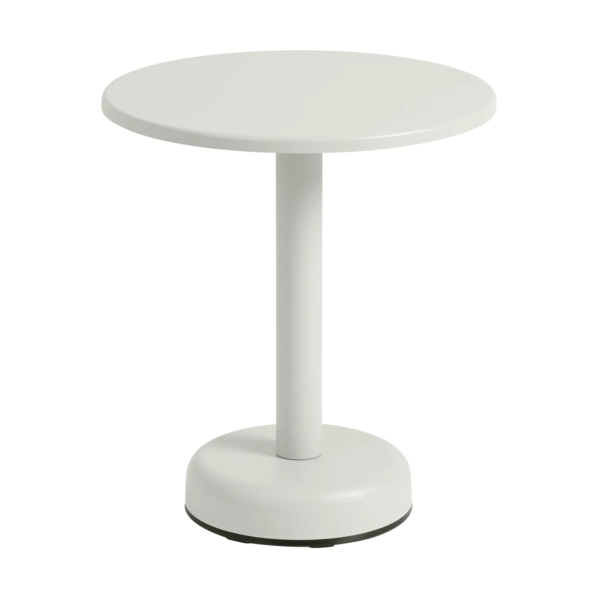 Linear Steel coffee table, Grey, Ø42x47 cm Muuto