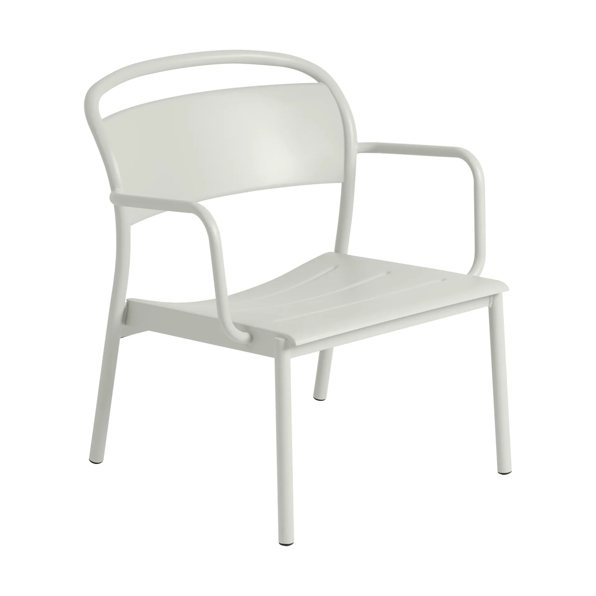 Linear Steel lounge armchair, Grey Muuto