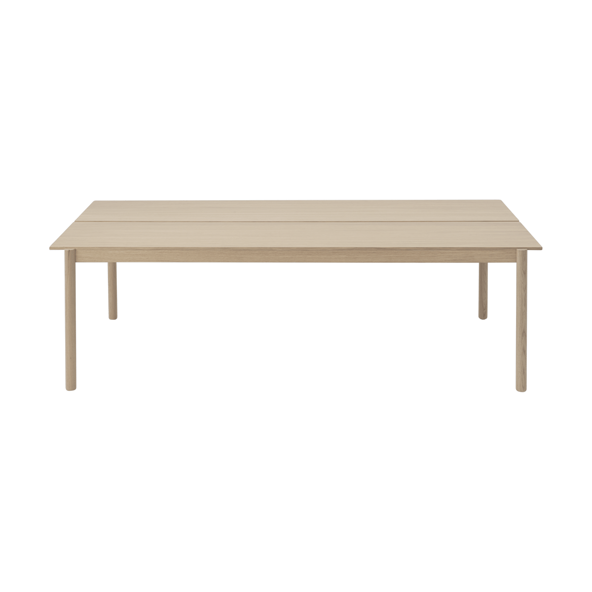 Muuto Linear System dining table 110x240 cm Oak veneer-oak