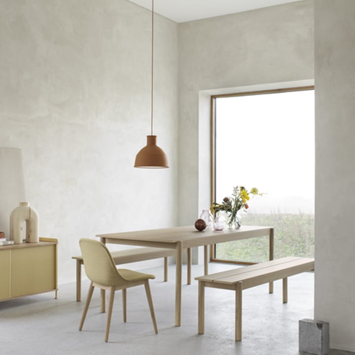 Linear Wood dining table - Oak 260 cm - Muuto