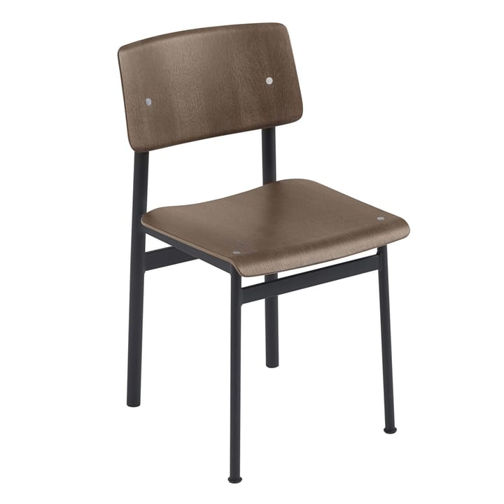 Loft Chair - Black-stained dark brown - Muuto